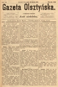 Gazeta Olsztyńska. 1894, nr 34