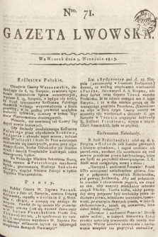 Gazeta Lwowska. 1815, nr 71