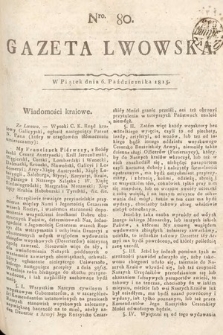 Gazeta Lwowska. 1815, nr 80