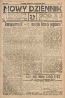 Nowy Dziennik. 1929, nr 13