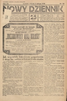 Nowy Dziennik. 1929, nr 35