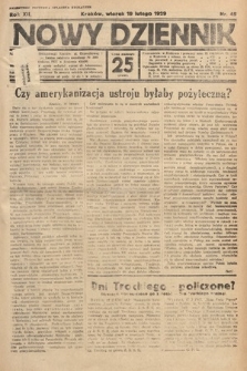 Nowy Dziennik. 1929, nr 49