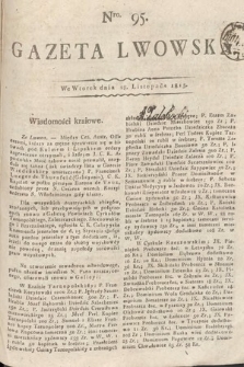 Gazeta Lwowska. 1815, nr 95
