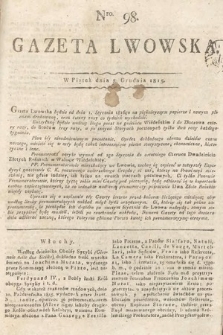 Gazeta Lwowska. 1815, nr 98