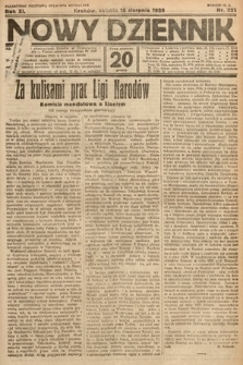 Nowy Dziennik. 1928, nr 223