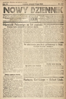 Nowy Dziennik. 1923, nr 147