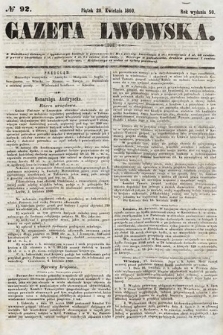Gazeta Lwowska. 1860, nr 92