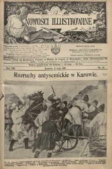 Nowości Illustrowane. 1911, nr 18