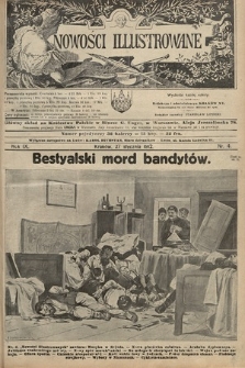 Nowości Illustrowane. 1912, nr 4