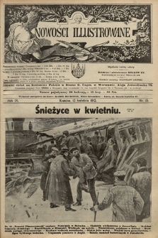 Nowości Illustrowane. 1912, nr 15