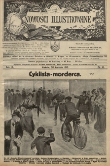 Nowości Illustrowane. 1912, nr 16