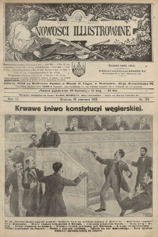 Nowości Illustrowane. 1912, nr 24