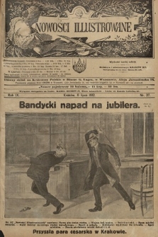 Nowości Illustrowane. 1912, nr 27