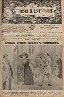 Nowości Illustrowane. 1912, nr 31