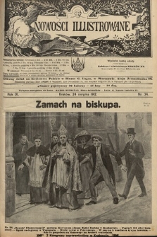 Nowości Illustrowane. 1912, nr 34