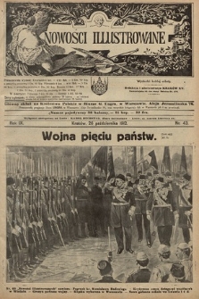 Nowości Illustrowane. 1912, nr 43