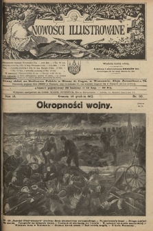 Nowości Illustrowane. 1912, nr 50