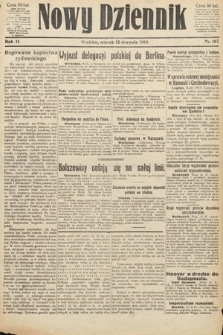 Nowy Dziennik. 1919, nr 167