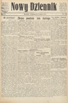 Nowy Dziennik. 1919, nr 176
