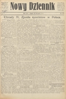 Nowy Dziennik. 1919, nr 177