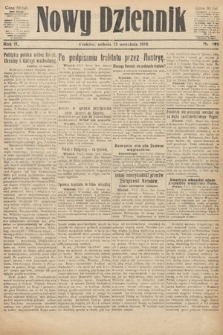 Nowy Dziennik. 1919, nr 199