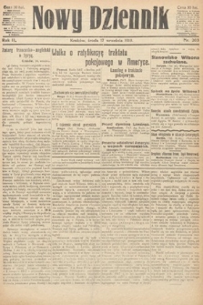Nowy Dziennik. 1919, nr 203