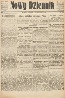 Nowy Dziennik. 1919, nr 215