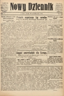 Nowy Dziennik. 1919, nr 235