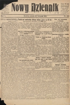 Nowy Dziennik. 1919, nr 262