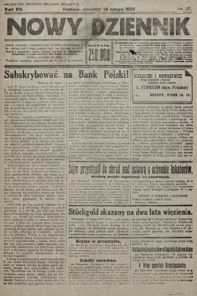 Nowy Dziennik. 1924, nr 37