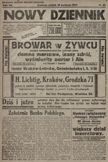 Nowy Dziennik. 1924, nr 91