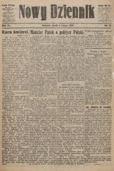 Nowy Dziennik. 1920, nr 33