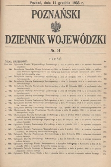 Poznański Dziennik Wojewódzki. 1935, nr 51