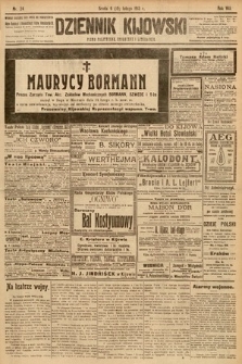 Dziennik Kijowski : pismo społeczne, polityczne i literackie. 1913, nr 34