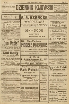Dziennik Kijowski : pismo społeczne, polityczne i literackie. 1913, nr 91