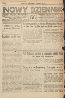 Nowy Dziennik. 1922, nr 5