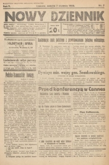 Nowy Dziennik. 1922, nr 7