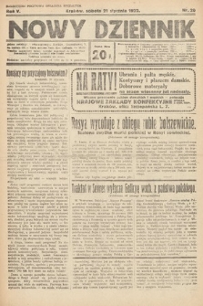 Nowy Dziennik. 1922, nr 20
