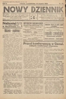 Nowy Dziennik. 1922, nr 29