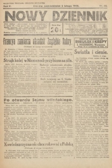 Nowy Dziennik. 1922, nr 36