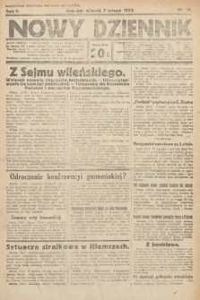 Nowy Dziennik. 1922, nr 37