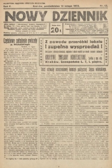 Nowy Dziennik. 1922, nr 43