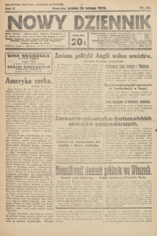 Nowy Dziennik. 1922, nr 54
