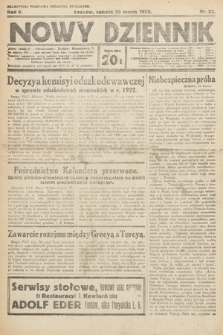 Nowy Dziennik. 1922, nr 83