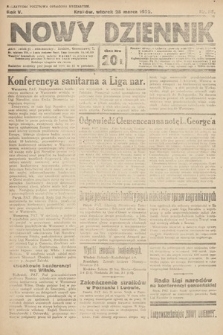 Nowy Dziennik. 1922, nr 85