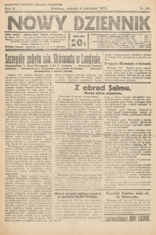 Nowy Dziennik. 1922, nr 96