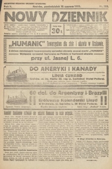 Nowy Dziennik. 1922, nr 153