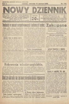Nowy Dziennik. 1922, nr 156
