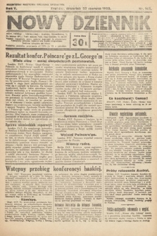 Nowy Dziennik. 1922, nr 163