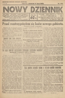 Nowy Dziennik. 1922, nr 177